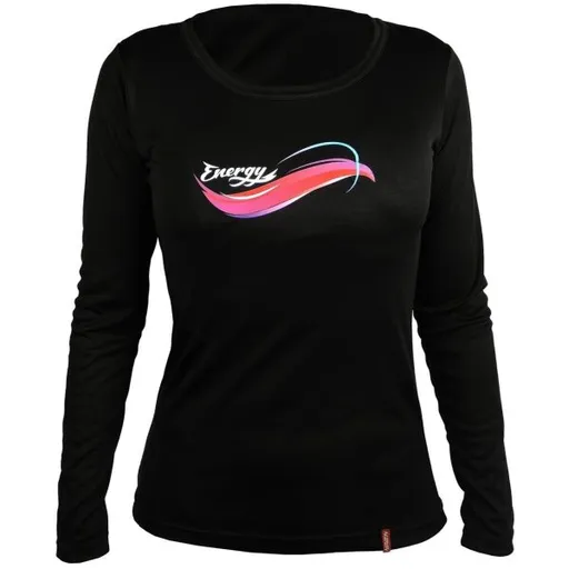 HAVEN ENERGY LONG Dámský dres s dlouhým rukávem, černá, velikost