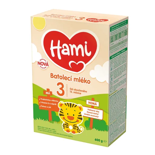 Hami 3 batolecí mléko 600 g