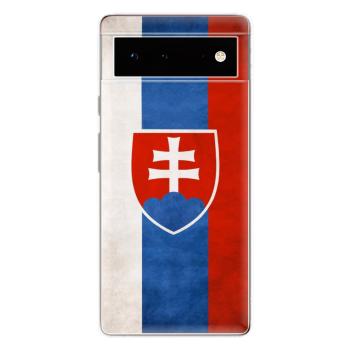 Odolné silikonové pouzdro iSaprio - Slovakia Flag - Google Pixel 6 5G