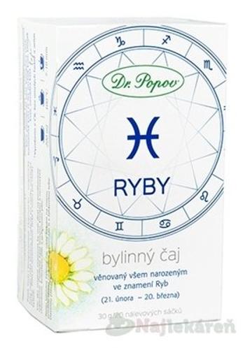 Dr. Popov Bylinný čaj RYBY 20 x 1,5 g