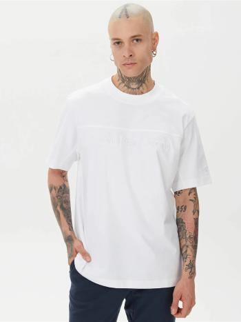 Calvin Klein pánské bílé tričko - XXL (YAF)