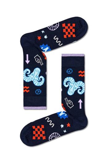 Ponožky Happy Socks Zodiac Aries tmavomodrá barva