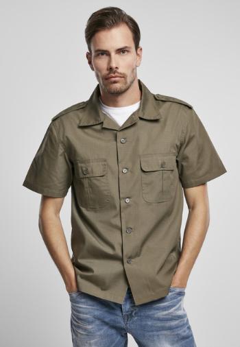 Brandit US Shirt Ripstop shortsleeve olive - XL
