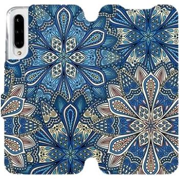 Flipové pouzdro na mobil Xiaomi Mi A3 - V108P Modré mandala květy (5903226953141)