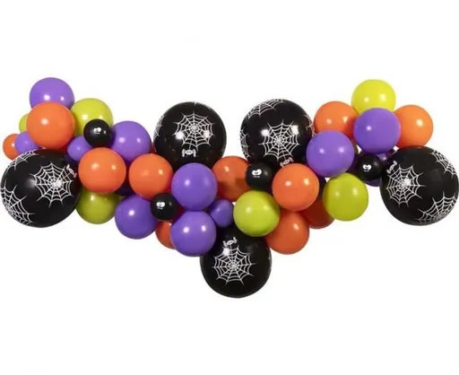 Balónková girlanda - Sada Halloween 300 cm - 65 ks - GoDan