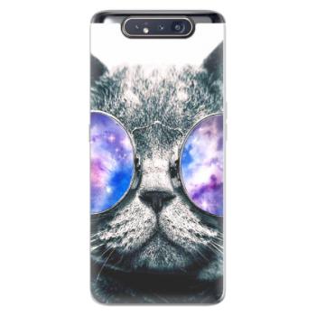 Odolné silikonové pouzdro iSaprio - Galaxy Cat - Samsung Galaxy A80