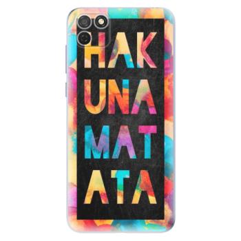 Odolné silikonové pouzdro iSaprio - Hakuna Matata 01 - Honor 9S