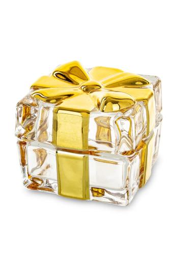 tartály fedővel 5,5 x 7 x 7 cm sárga