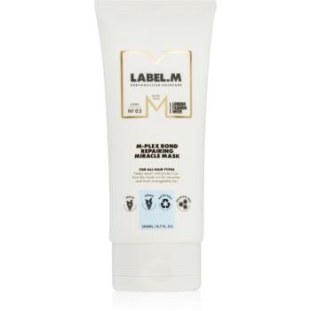 label.m M-Plex Bond Repairing Miracle Mask hloubkově vyživující maska pro všechny typy vlasů 200 ml