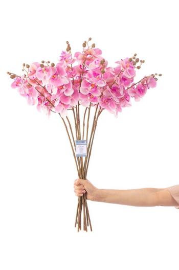 Umělé květiny Orchidea 10-pack