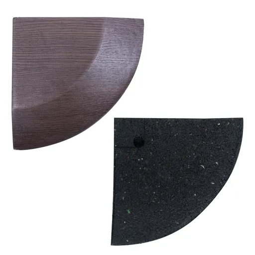 Roh pro podložky Luxteko Waffle 2cm 1ks dřevo