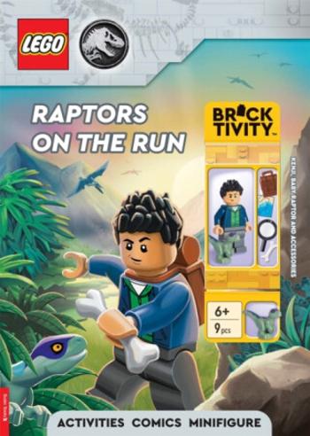 LEGO® Jurassic World™: Raptors on the Run (with Kenji minifigure, baby raptor and accessories) - Buster Books, LEGO®