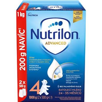 Nutrilon 4 Advanced batolecí mléko 1 kg, 24+ (5900852055201)