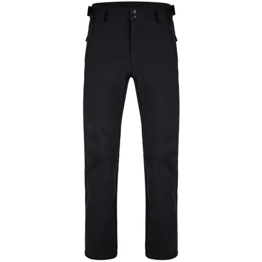 LOAP LUPIC Pánské softshellové kalhoty, černá, velikost