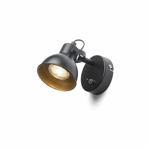 RED - DESIGN RENDL RENDL ROSITA I nástěnná černá/zlatá 230V LED GU10 9W R12508