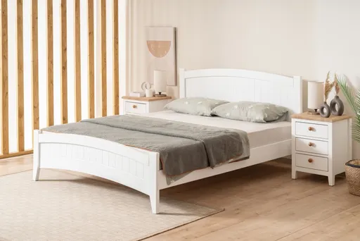 Rám dvoulůžkové postele Karya Modern Country - 120 x 200