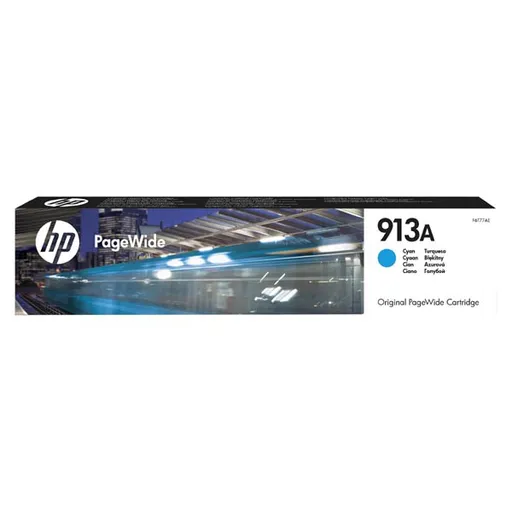 HP F6T77AE - originální cartridge HP 913A, azurová, 35,5ml