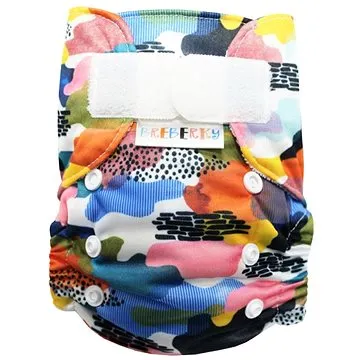 BIO Bambusová kapsová plenka (S) - Malované mraky SZ (7SSZBMBBEZ/MALO)