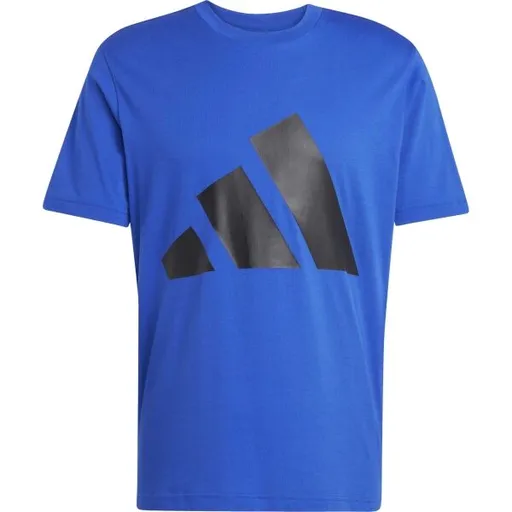 adidas BIG LOGO TEE Pánské tričko, modrá, velikost XXL