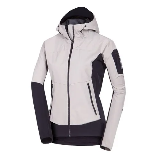 Northfinder JANELL Dámská hybridní bunda, šedá, velikost