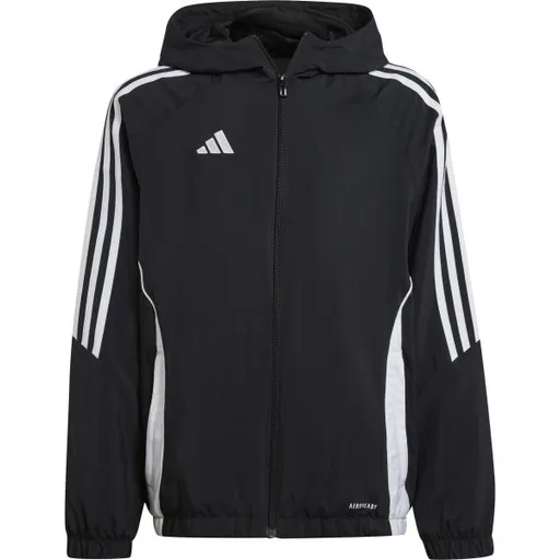 adidas TIRO 23 WINDBREAKER Y Dětská větrovka, černá, velikost