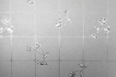 Statická fólie - křišťálové květiny (S6732)