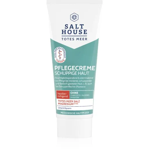 Salt House Dead Sea Therapy Care Cream pečující krém pro šupinatou a podrážděnou pokožku 75 ml