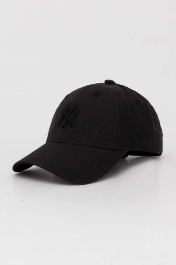 Kšiltovka New Era černá barva, s aplikací, NEW YORK YANKEES