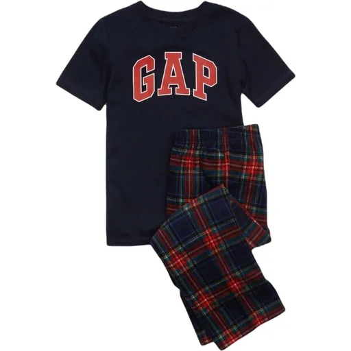 GAP V-U HOL Chlapecké pyžamo, tmavě modrá, velikost 6Y