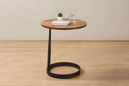 Odkládací stolek / Příruční stolek Callisto - Walnut