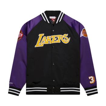 Mitchell & Ness Los Angeles Lakers NBA Lightweight Satin Jacket Vintage Magic Johnson black - L