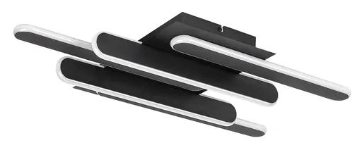 Rabalux Černé stropní LED svítidlo Sindri 610mm 36W CCT 71050