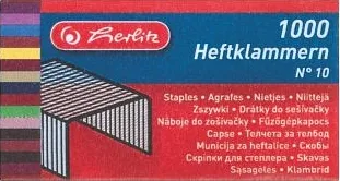 Herlitz - Drátky do sešívačky, No.10