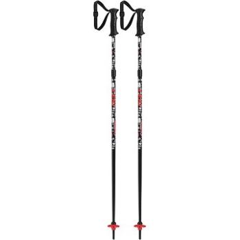 Leki Rider Vario, black-white-fluorescent red, vel. 85 - 105 cm (4028173785636)