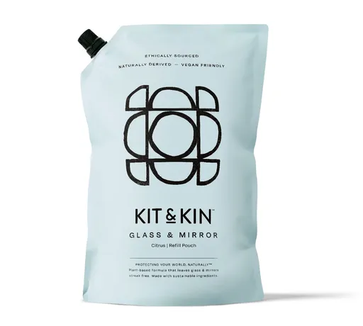 Kit & Kin Čistič na sklo a zrcadla Citrus náplň 1 l