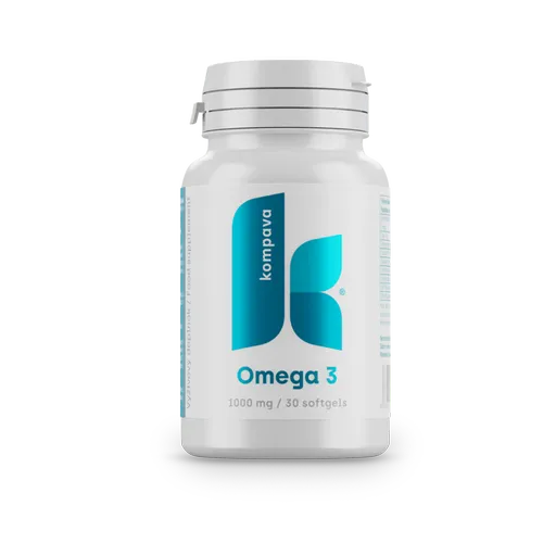 KOMPAVA Omega-3 1000 mg/30 kps