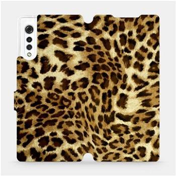 Flipové pouzdro na mobil LG Velvet - VA33P Leopardí vzor (5903516303014)