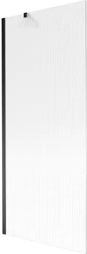 MEXEN/S Next vanová zástěna FIX 80 x 150, proužky, černá 895-080-000-00-09-70