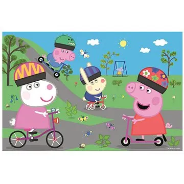 Trefl Puzzle Prasátko Peppa: Aktivní den MAXI 24 dílků (5900511143300)