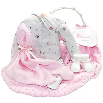 Dívčí dárkový koš Růžička (BBB063)