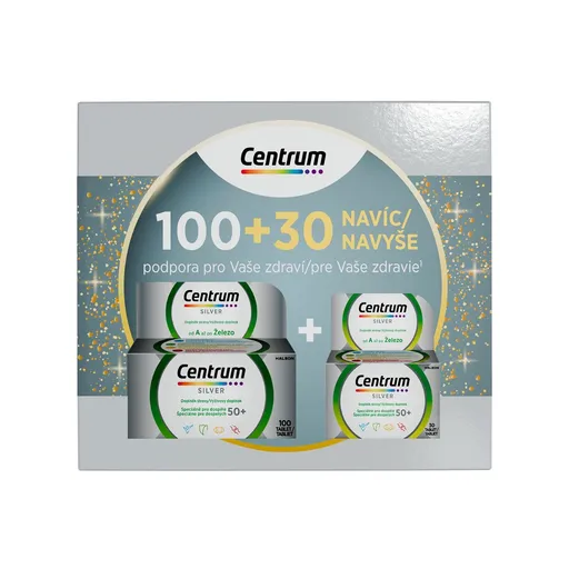 Centrum Silver dárkové balení 100+30 tablet
