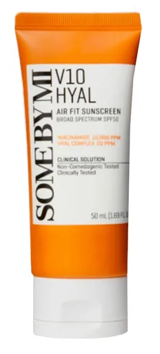 Some By Mi Vysoce ochranný hydratační opalovací krém SPF 50 V10 Hyal (Air Fit Sunscreen) 50 ml