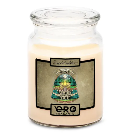 Svíčka Sexy skaut (Vůně svíčky: Vanilka)
