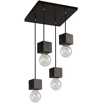 Lustr na lanku TRONGO ROUND 4xE27/60W/230V buk (116601)