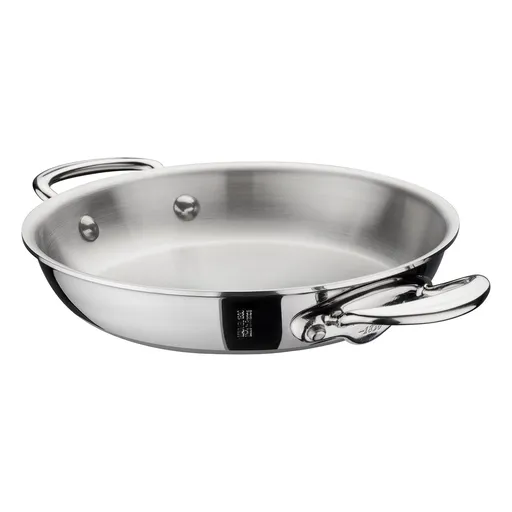 Servírovací pánev s nerezovými uchy O 24 cm MAUVIEL