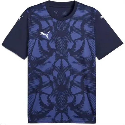 Puma TEAMULTIMATE JERSEY Pánský fotbalový dres, tmavě modrá, velikost