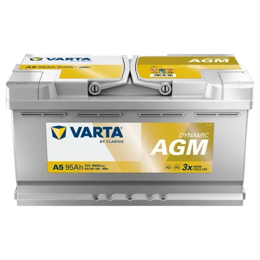 Autobaterie Varta Dynamic AGM 95Ah, 12V, 850A, A5