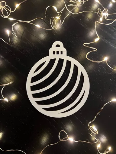 Vsepropejska Bílé Vánoční ozdoby baňky 2 Typ: Baňka 5