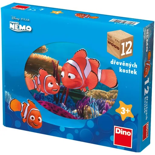 Dino Kubus 12 kostek Nemo