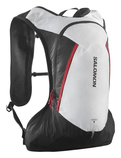 Běžecký batoh Salomon Cross 8 White/Black